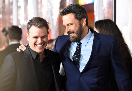 Ben Affleck and Matt Damon are writing a movie for the first time since the mid-90s.